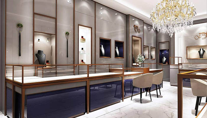 دکور طلا فروشی مدرن