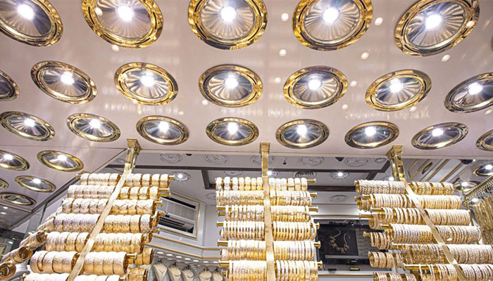 تاثیر نور مخفی در زیبایی دکور طلا