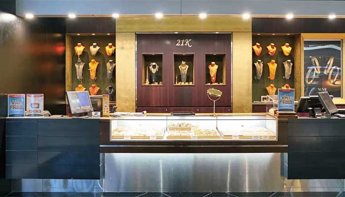 دکور طلا برای مغازه های تازه تاسیس