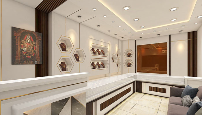 هزینه طراحی دکور طلا