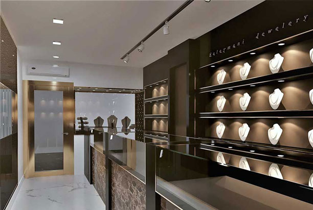 شیک ترین و زیبا ترین دکور طلافروشی