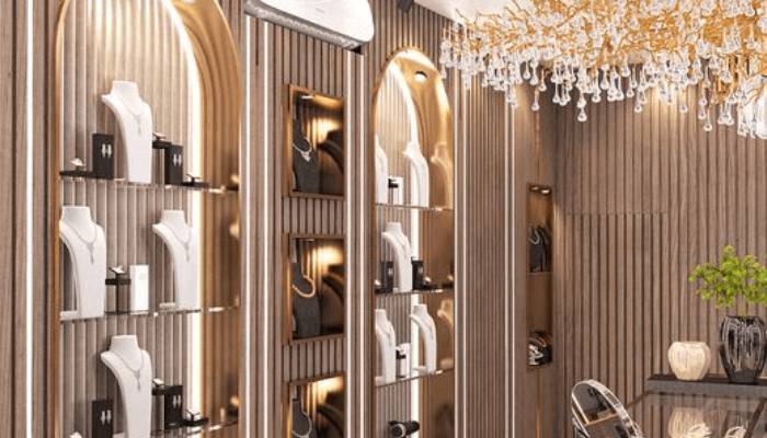 انواع مدل برای دکور طلا فروشی