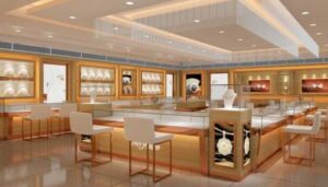 طراحی آنلاین دکور طلافروشی