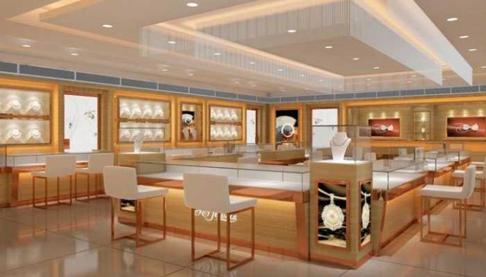 طراحی آنلاین دکور طلافروشی